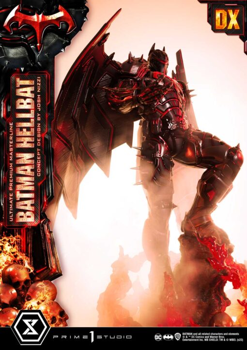 Ultimate Premium Masterline Batman (Comics) Batman Hellbat “Concept Design by Josh Nizzi” Deluxe Bonus Version by Prime1Studio - Image 13
