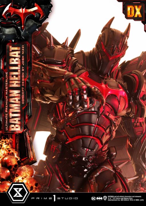 Ultimate Premium Masterline Batman (Comics) Batman Hellbat “Concept Design by Josh Nizzi” Deluxe Bonus Version by Prime1Studio - Image 15