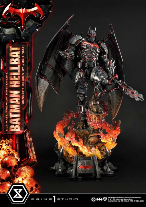 Ultimate Premium Masterline Batman (Comics) Batman Hellbat “Concept Design by Josh Nizzi” Deluxe Bonus Version by Prime1Studio