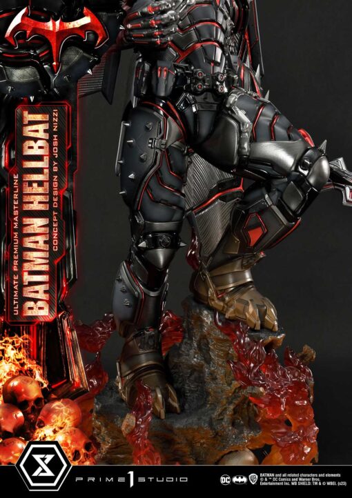 Ultimate Premium Masterline Batman (Comics) Batman Hellbat “Concept Design by Josh Nizzi” Deluxe Bonus Version by Prime1Studio - Image 24