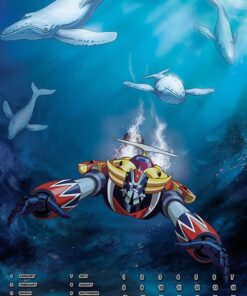 UFO ROBOT GRENDIZER MAGNETIC CALENDAR - Image 6