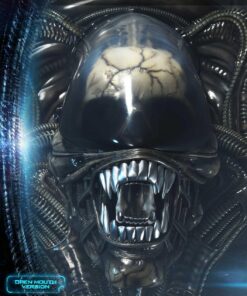 Alternative view of Alien Big Chap Head Trophy - 3D Wall Art Open Mouth Version By Prime1Studio