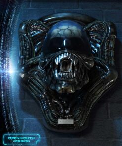 Alien Big Chap Head Trophy - 3D Wall Art Open Mouth Version By Prime1Studio - Image 6