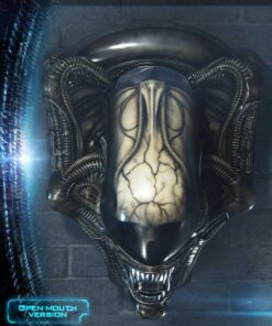 Alien Big Chap Head Trophy - 3D Wall Art Open Mouth Version By Prime1Studio - Image 7