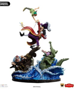 PETER PAN VS HOOK DELUXE Deluxe Art Scale 1/10 - Iron Studio