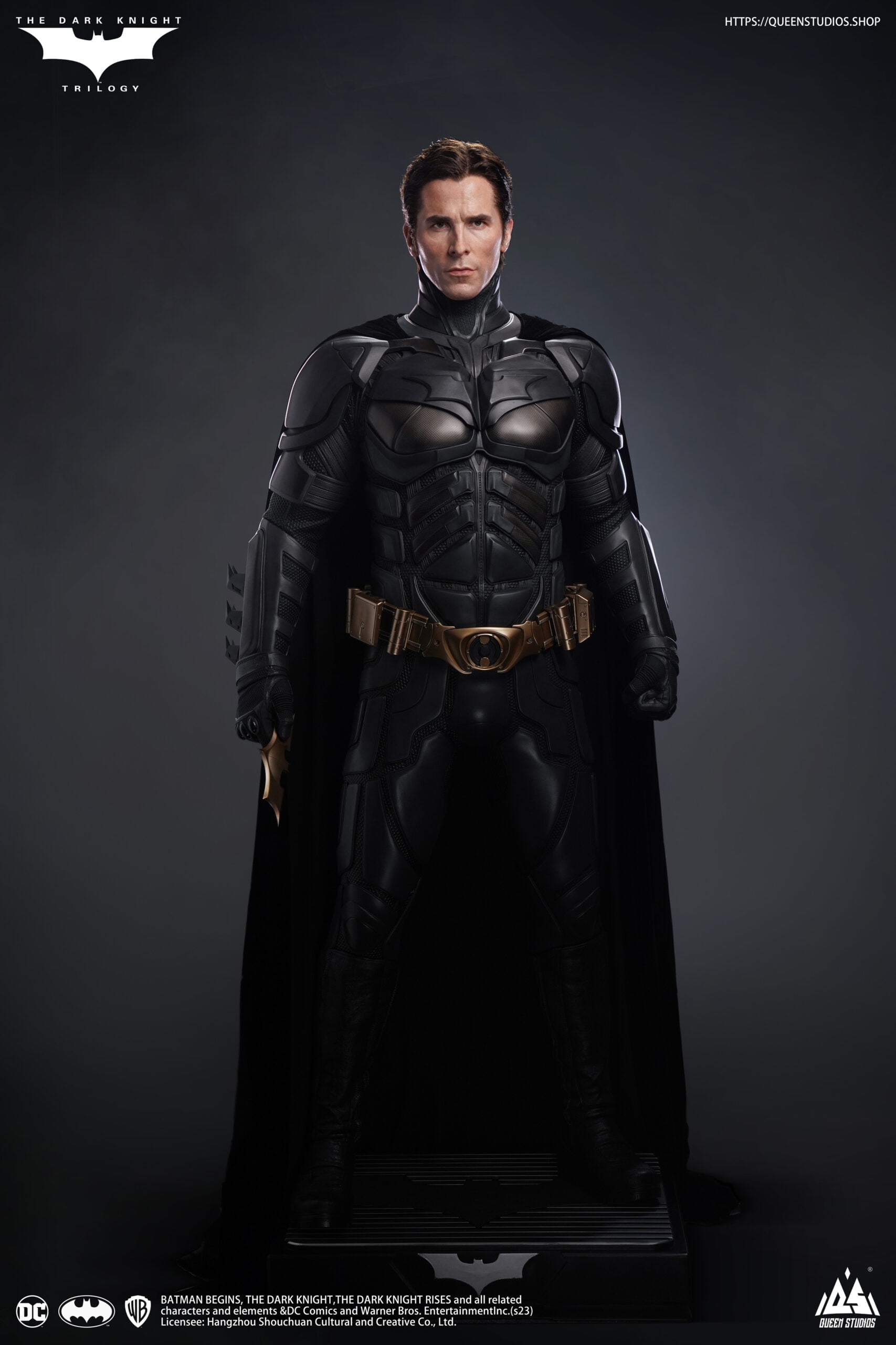 Queen Studios - Christian Bale 1/1 Bust + TDK Batman 1/1 Statue + Batman Armory (with interchangeable head sculpts) Ultimate Edition - Image 33