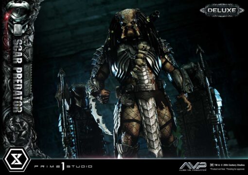 Museum Masterline Alien vs. Predator Scar Predator Deluxe Version - Prime1Studio - Image 11