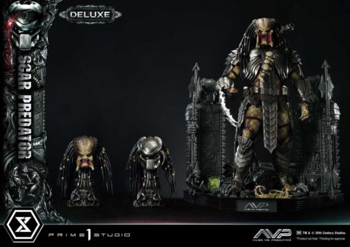 Museum Masterline Alien vs. Predator Scar Predator Deluxe Version - Prime1Studio - Image 20