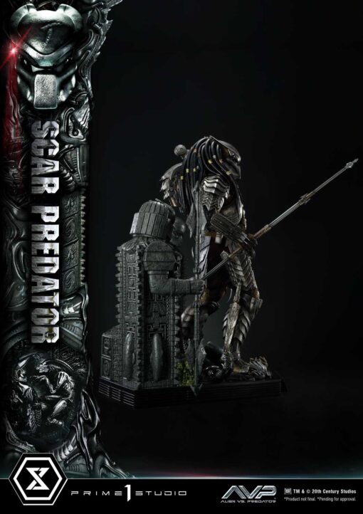 Museum Masterline Alien vs. Predator Scar Predator Deluxe Version - Prime1Studio - Image 25