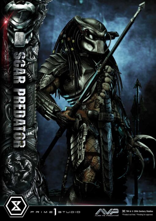 Museum Masterline Alien vs. Predator Scar Predator Deluxe Version - Prime1Studio - Image 36