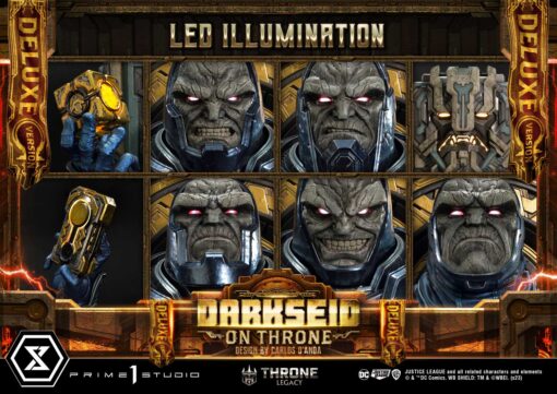 Throne Legacy Justice League (Comics) Darkseid on Throne (Design by Carlos D’Anda) Deluxe Version - Image 4