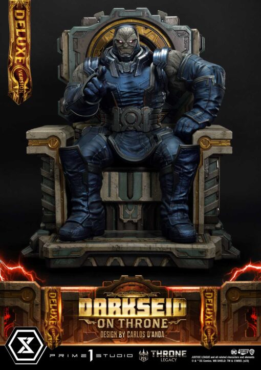 Throne Legacy Justice League (Comics) Darkseid on Throne (Design by Carlos D’Anda) Deluxe Version - Image 8