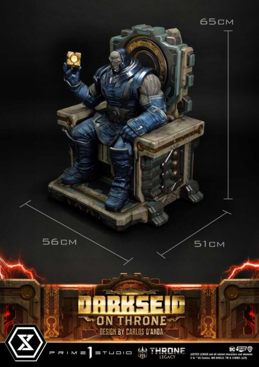 Throne Legacy Justice League (Comics) Darkseid on Throne (Design by Carlos D’Anda) Deluxe Version - Image 11