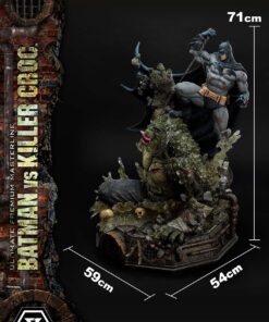 Alternative view of BATMAN VERSUS KILLER CROC DELUXE VERSION (DC COMICS) BY PRIME1STUDIO
