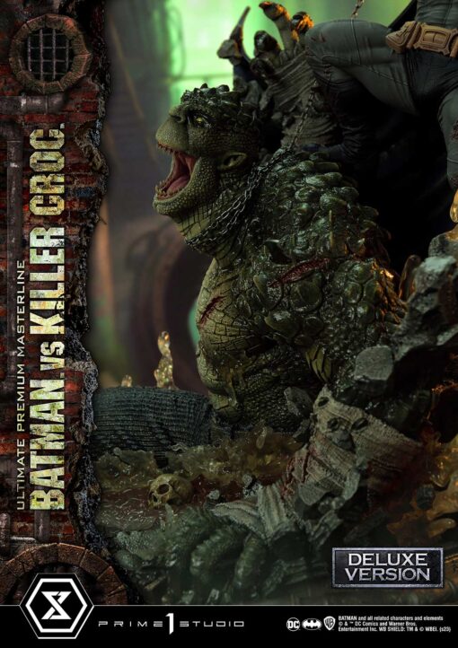 BATMAN VERSUS KILLER CROC DELUXE VERSION (DC COMICS) BY PRIME1STUDIO - Image 19