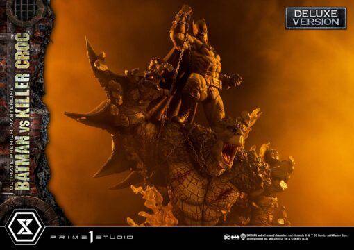 BATMAN VERSUS KILLER CROC DELUXE VERSION (DC COMICS) BY PRIME1STUDIO - Image 33