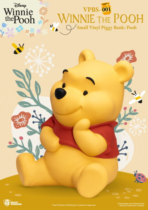 Winnie The Pooh Small Vinyl Piggy Bank: Pooh - Beast Kingdom - Image 4