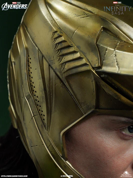 MARVEL Loki Life-size Bust Special Edition (With Tom Hiddleston Signature on the base and the certificate) - Image 3