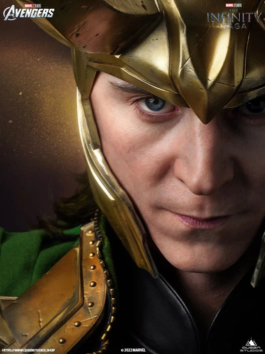 MARVEL Loki Life-size Bust Special Edition (With Tom Hiddleston Signature on the base and the certificate) - Image 15