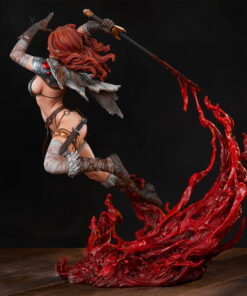 Red Sonja 1/4 Scale Statue By Sideshow: A Savage Sword Premium Format™ Figure - Image 7