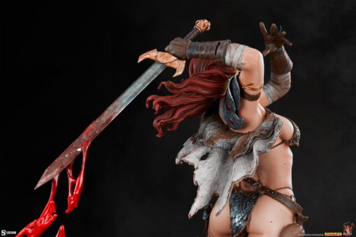 Red Sonja 1/4 Scale Statue By Sideshow: A Savage Sword Premium Format™ Figure - Image 12