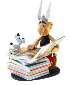 Alternative view of Plastoy - Asterix Pile D'Albums