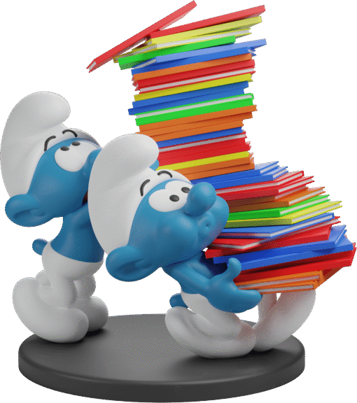 Plastoy Smurfs Album - Image 3