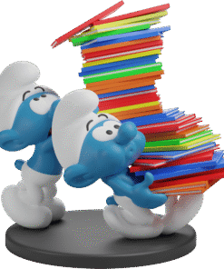 Plastoy Smurfs Album