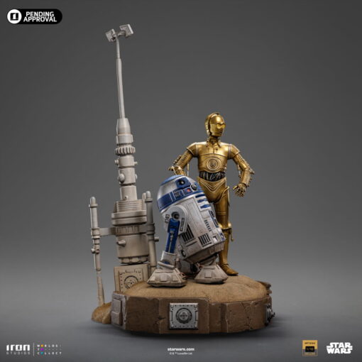C-3PO and R2-D2 Deluxe - Star Wars - Art Scale 1/10 - Iron Studios - Image 3