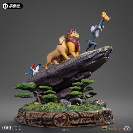 Re-stock: Lion King Deluxe - Disney Classics 100 Years - Art Scale 1/10 - Iron Studios - Image 4