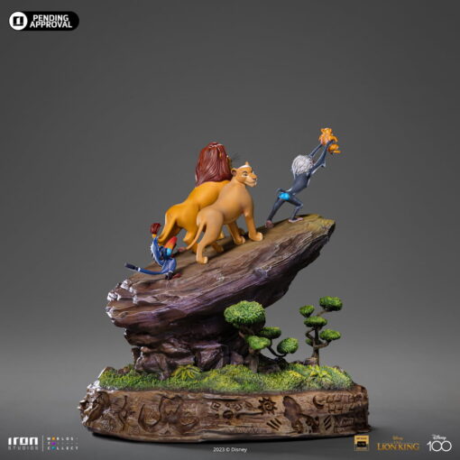 Re-stock: Lion King Deluxe - Disney Classics 100 Years - Art Scale 1/10 - Iron Studios - Image 5