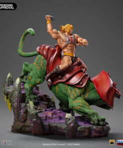 He-man and Battle Cat Deluxe - Masters of the Universe - Art Scale 1/10 - Iron Studios - Image 5