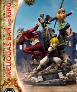 Concept Masterline The Seven Deadly Sins Meliodas, Ban and King - Prime1Studio - Image 7