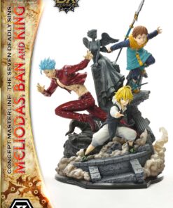 Concept Masterline The Seven Deadly Sins Meliodas, Ban and King - Prime1Studio - Image 14