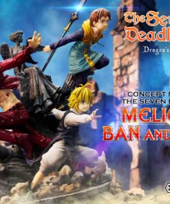 Concept Masterline The Seven Deadly Sins Meliodas, Ban and King - Prime1Studio - Image 18