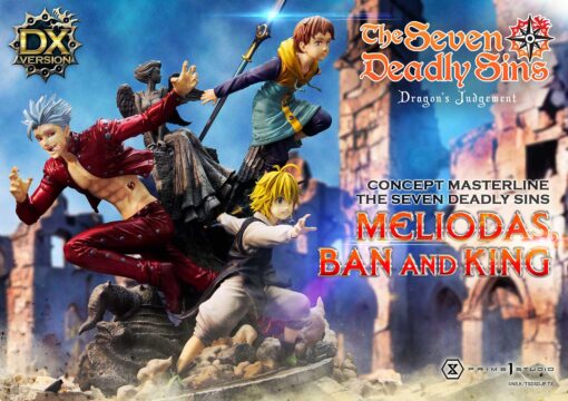 Concept Masterline The Seven Deadly Sins Meliodas, Ban and King - Prime1Studio - Image 18