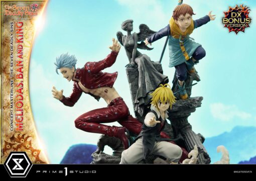 Concept Masterline The Seven Deadly Sins Meliodas, Ban and King - Prime1Studio - Image 19