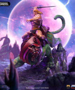 He-man and Battle Cat Deluxe - Masters of the Universe - Art Scale 1/10 - Iron Studios