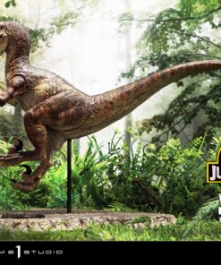 Jurassic Park (Film) Velociraptor Jump 1/10 Scale Statue By Prime 1 Studio