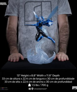 Alternative view of Blue Beetle - DC Comics - Art Scale 1/10 - Iron Studios