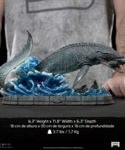 Alternative view of Statue Mosasaurus - Jurassic World - Icons - Iron Studios