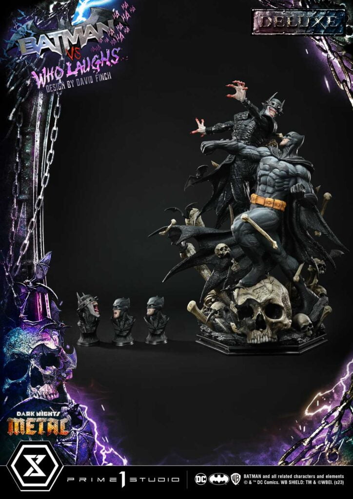 Dark Nights: Metal (Comics) Batman versus Batman Who Laughs (Design by ...