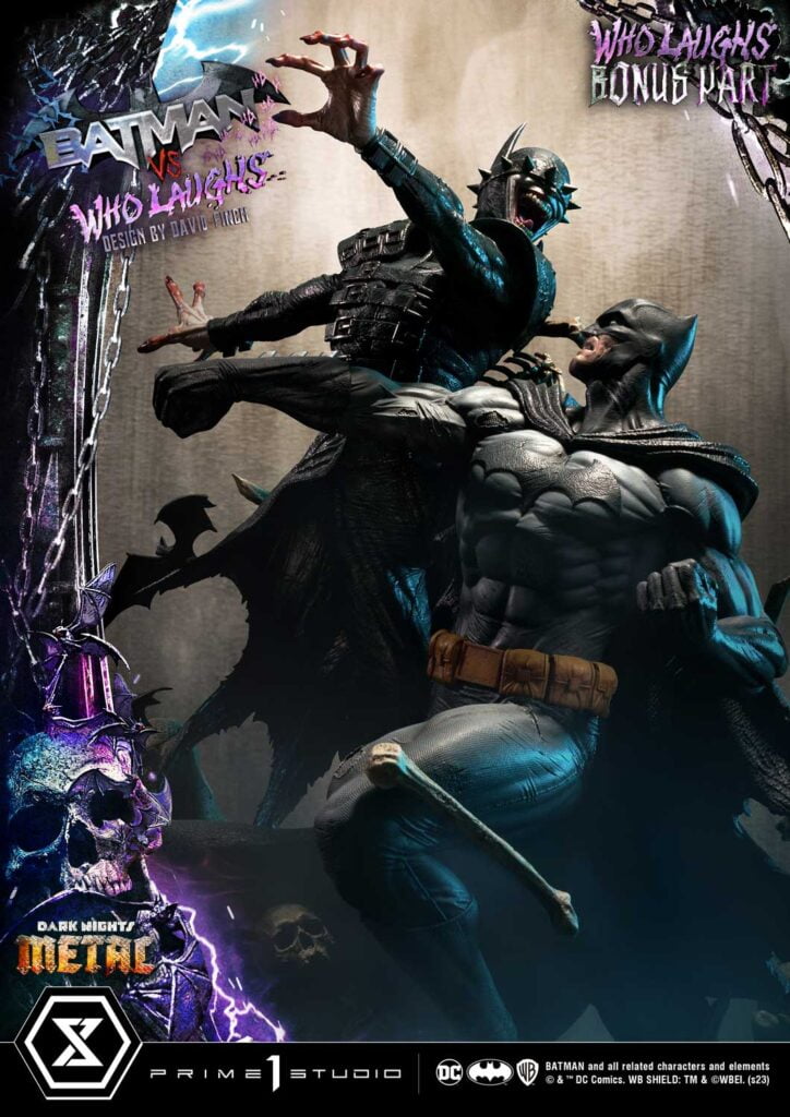 Dark Nights: Metal (Comics) Batman versus Batman Who Laughs (Design by ...