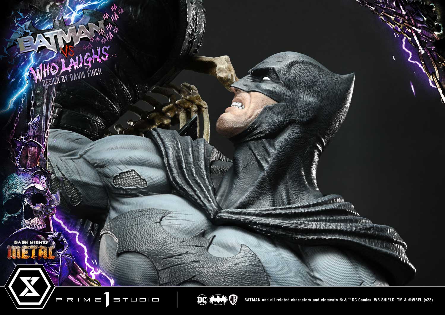 Dark Nights: Metal (Comics) Batman versus Batman Who Laughs (Design by David Finch) DX Bonus Version - Image 124