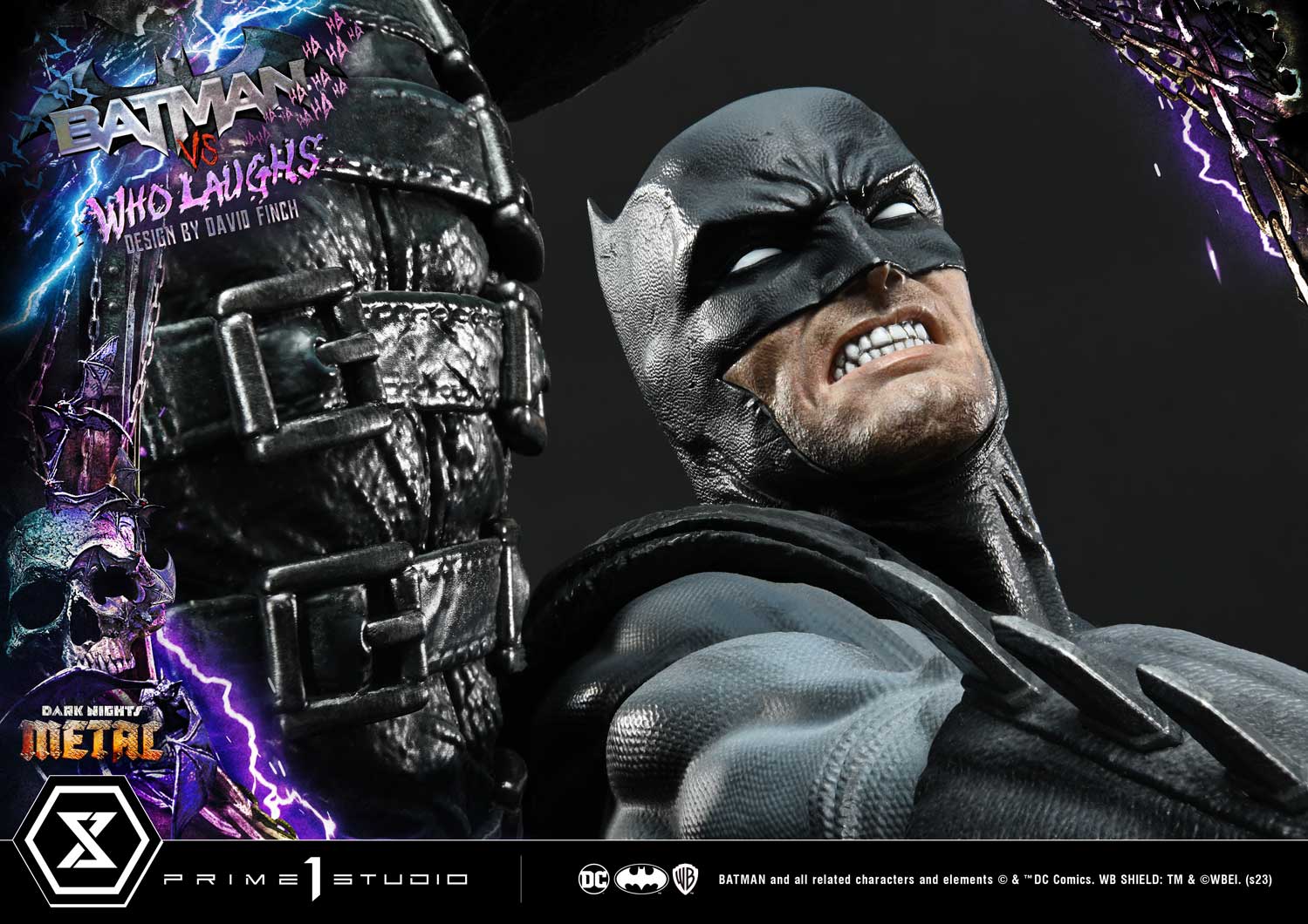Dark Nights: Metal (Comics) Batman versus Batman Who Laughs (Design by David Finch) DX Bonus Version - Image 125