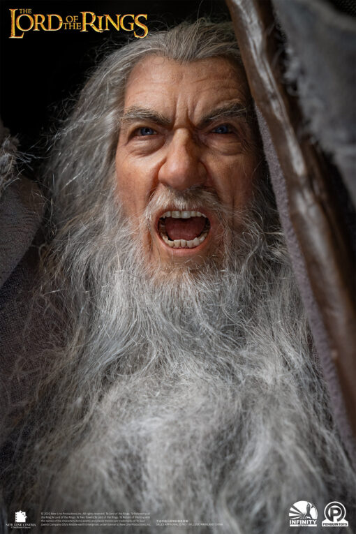 Infinity Studio X Penguin Toys Master Forge Series "The Lord of the Rings" Gandalf The Grey - Image 2