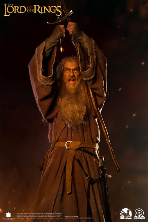 Infinity Studio X Penguin Toys Master Forge Series "The Lord of the Rings" Gandalf The Grey - Image 7