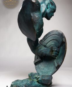 Captain America 1/1 scale bronze statue By Galaxias HK - Image 3