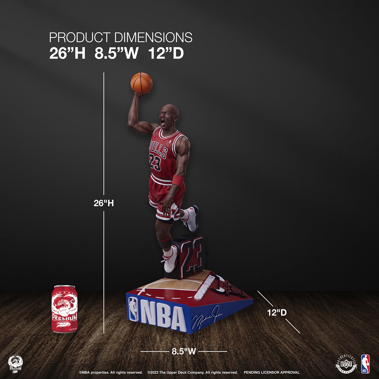 Michael Jordan Quarter Scale Statue By PCS - Image 3