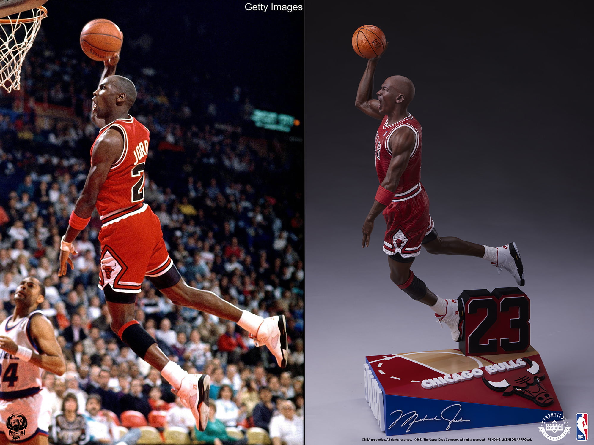 Michael Jordan Quarter Scale Statue By PCS - Image 2